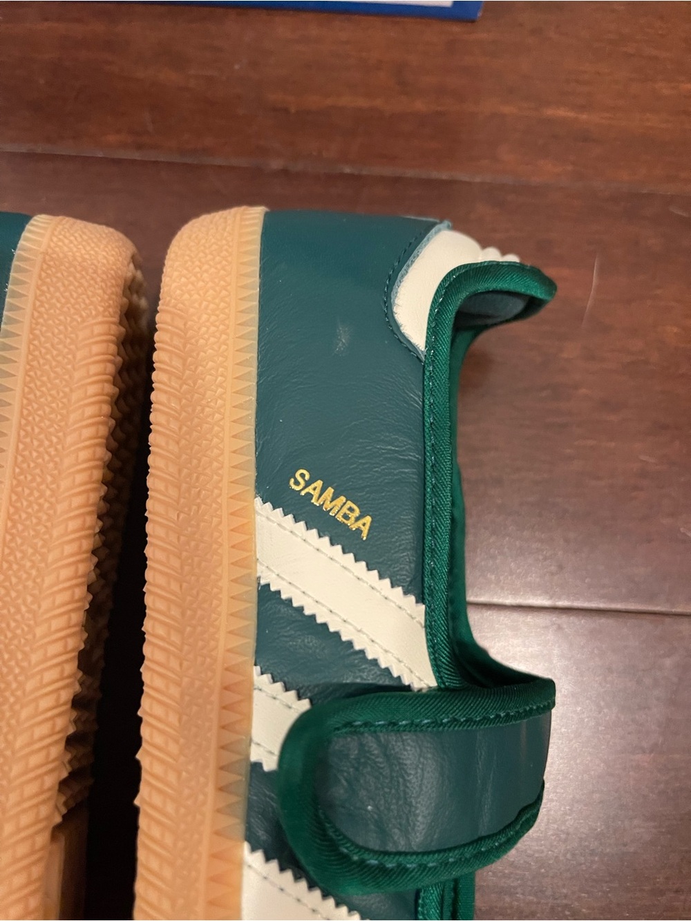Adidas Samba Jane Collegiate Green / Gum / Cream White NWT  6 - Picture 6 of 10